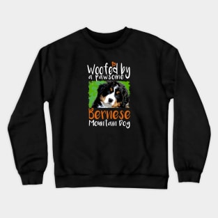 Bernese Mountain Dog Face Crewneck Sweatshirt